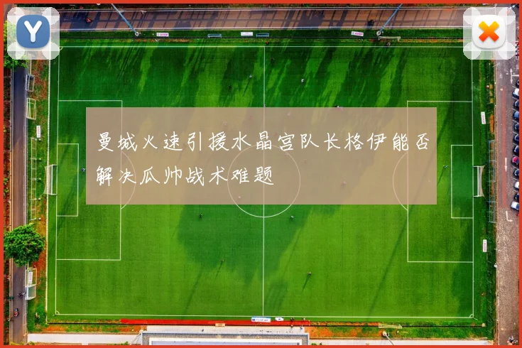 曼城火速引援水晶宫队长格伊能否解决瓜帅战术难题